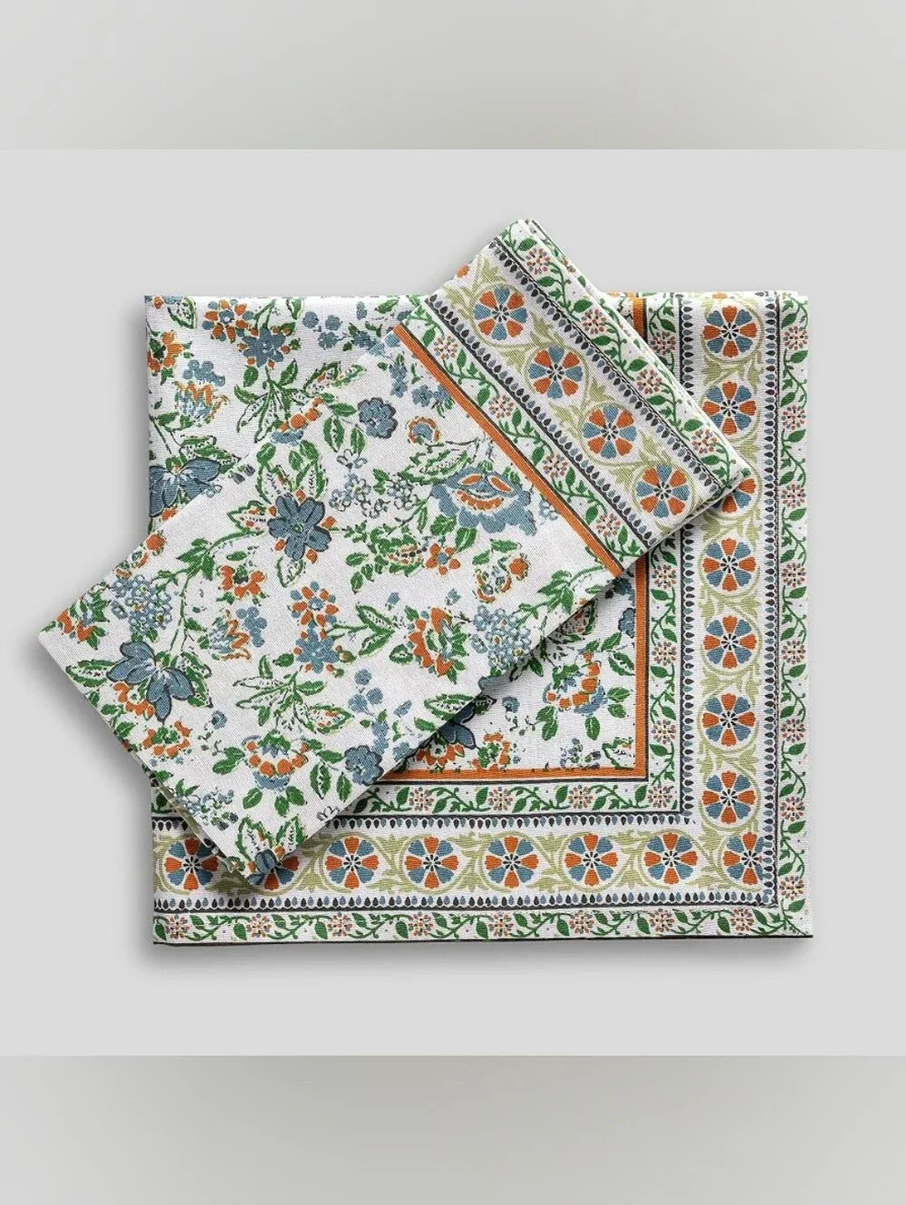 Fingercraft Set of 12 Cotton Linen Blend Soft Cloth Premium Table Napkins - NIP